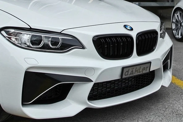 AUTOGP Bmw F22 ön panjur böbrek ızgara piano black 2014+ ürün görseli 1