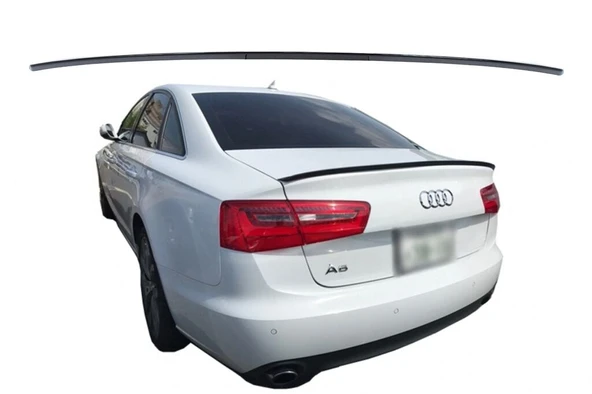 AUTOGP Audi a6 c7 bagaj üstü spoiler siyah boyalı 2011 / 2016 ürün görseli 1