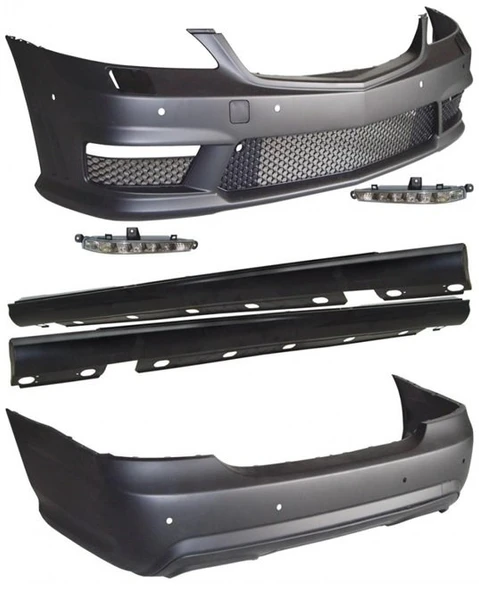 AUTOGP Mercedes w221 s65 body kit tampon seti 2006 / 2012 s serisi ürün görseli 1