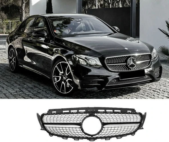 AUTOGP Mercedes w213 diamond amg ön panjur ızgara seti 2016 / 2019 ürün görseli 1