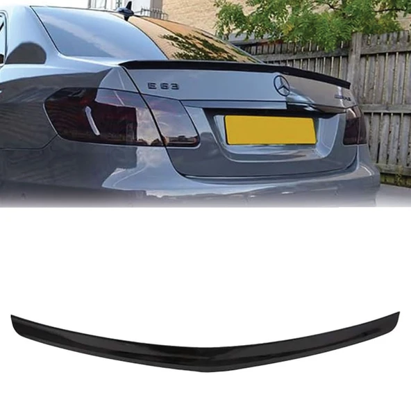 AUTOGP Mercedes w212 bagaj üstü spoiler 2009+ boyasız ürün görseli 1
