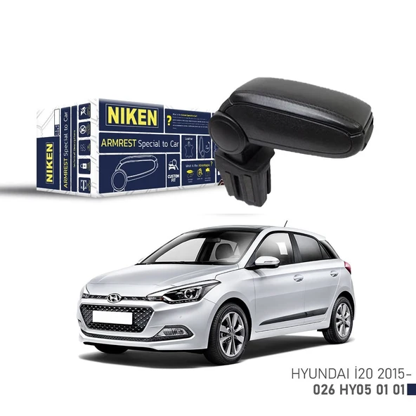 NİKEN Hyundai i20 kol dayama kolçak vidasız orta konsol niken 2015+ ürün görseli 1