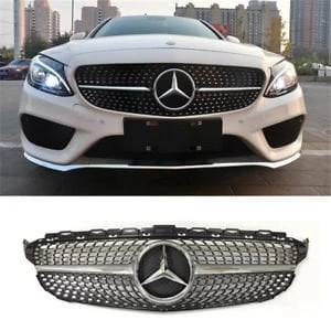 AUTOGP Mercedes w205 diamond amg ön panjur ızgara seti 2014 / 2018 c serisi ürün görseli 1