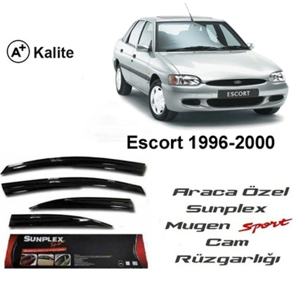 SUNPLEX Ford escort cam rüzgarlığı mugen tip sunplex ürün görseli 1