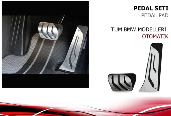 AUTOGP BMW x3 f25 pedal seti takımı geçmeli otomotik 2 parça 2010 / 2017 ürün görseli 1