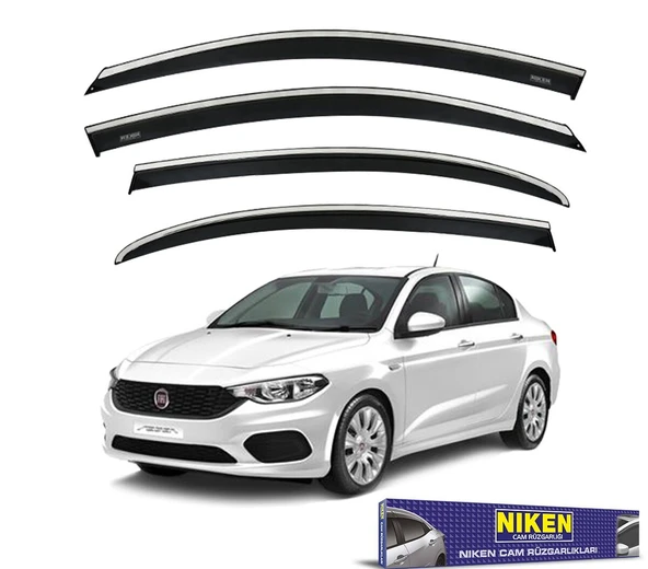 NİKEN Fiat egea cam rüzgarlığı kromlu niken ürün görseli 1