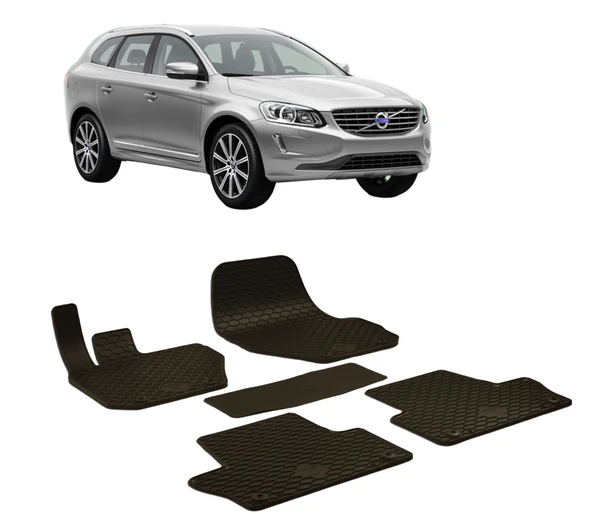 NİKEN Volvo xc60 paspas kauçuk germany 2009+ ürün görseli 1