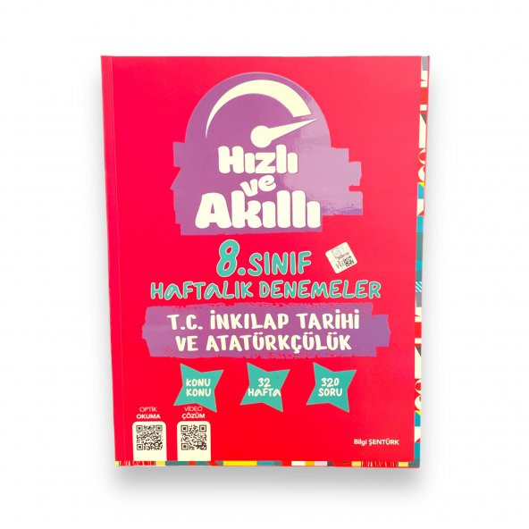 Tammat Hızlı Ve Akıllı 8. Sınıf Haftalık Deneme Tc İnkılâp Tarihi Kitap ürün görseli 1