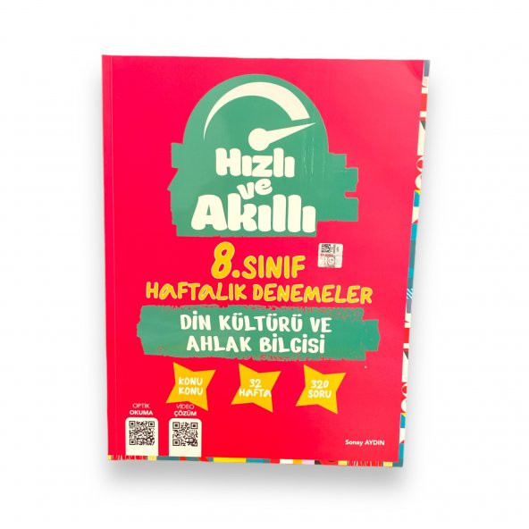 Tammat Hızlı Ve Akıllı 8. Sınıf Haftalık Deneme Din Kültürü Ve Ahlak Bilgisi Kitap ürün görseli 1