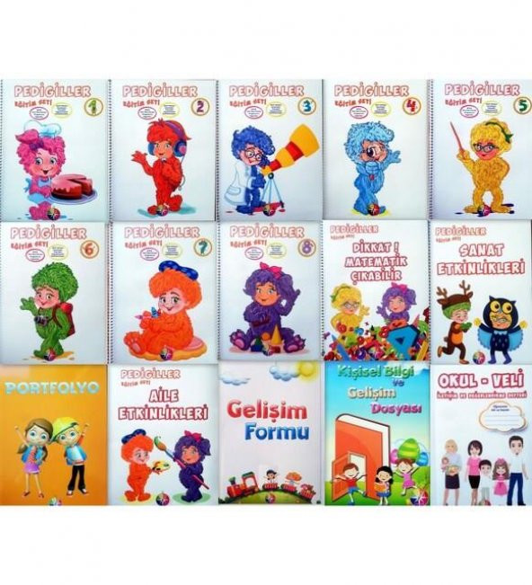 Beyaz Pusula Yayınları Pediğiller Eğitim Seti ürün görseli 1