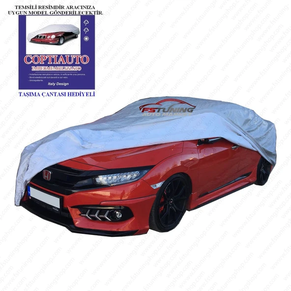 COPTİAUTO Fiat duna st.wagon süper lüks oto brandası örtüsü %70 müflonlu ürün görseli 1