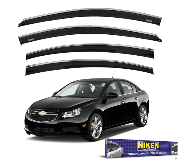 NİKEN Chevrolet cruze cam rüzgarlığı kromlu niken ürün görseli 1