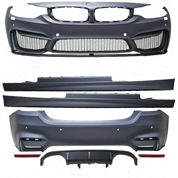AUTOGP Bmw f32 f33 f82 m4 body kit tampon seti 2013 / 2019 TAİWAN ürün görseli 1