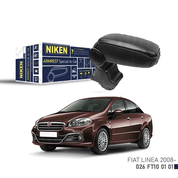 NİKEN Fiat linea kol dayama kolçak vidasız orta konsol niken ürün görseli 1