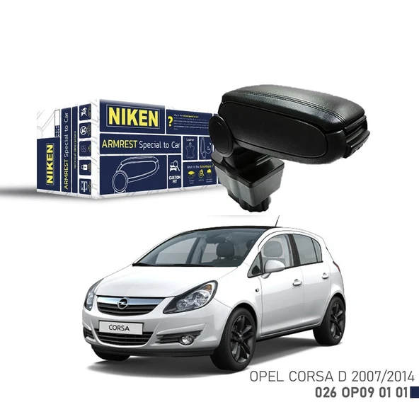 NİKEN Opel corsa d kol dayama kolçak vidasız orta konsol niken ürün görseli 1