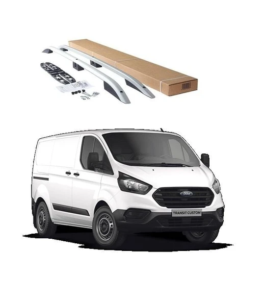 NİKEN Ford custom tavan çıtası port bagaj taşıyıcı kısa gri 2012 / 2022 ürün görseli 1