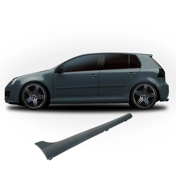 AUTOGP Vw golf 5 GTİ yan marşbiyel takımı plastik 2003-2009 ürün görseli 1