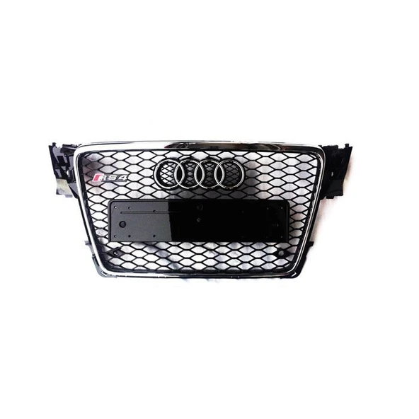 AUTOGP Audi a4 rs4 ön panjur ızgara 2008 / 2012 B8 krom siyah ürün görseli 1