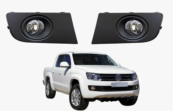 AUTOGP Vw amarok sis lambası farı sağ sol takım sol çerçeveli ürün görseli 1