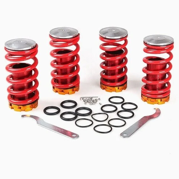 AUTOGP Honda civic uyumlu coilover seti ayarlı süspansiyon 1992 / 2001 ürün görseli 1