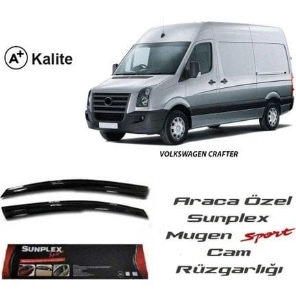 SUNPLEX Vw crafter cam rüzgarlığı 2007+ mugen tip sunplex ürün görseli 1