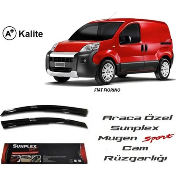 SUNPLEX Peugeot bipper cam rüzgarlığı mugen tip sunplex ürün görseli 1