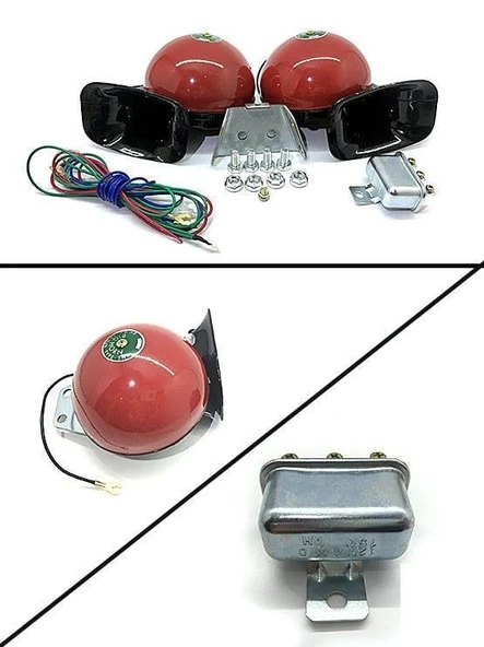 Oscar Çat çat korna mitsuba tip 12volt volt bighorn ürün görseli 1