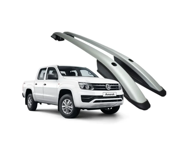 NİKEN Vw amarok tavan çıtası port bagaj taşıyıcı gri 2009+ ürün görseli 1
