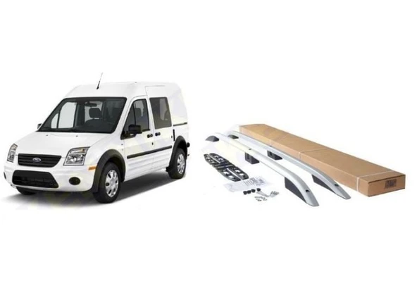 NİKEN Ford connect tavan çıtası port bagaj taşıyıcı kısa gri 2002 / 2015 ürün görseli 1