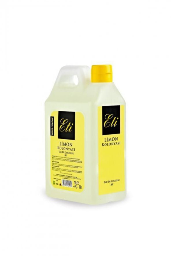 Eti 80° Limon Kolonyası 1000 Ml Pe Bidon ürün görseli 1