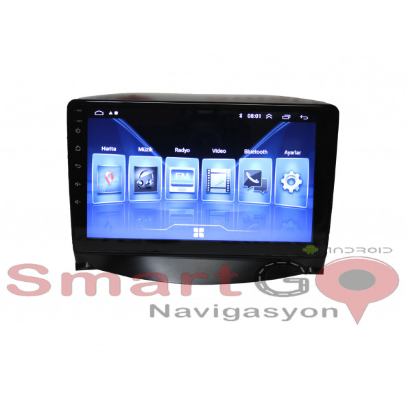 Smart Dragon Peugeot 207/206 2006-2012 9 inç 4-64 GB PRO Android Carplay Multimedya - Resim 4