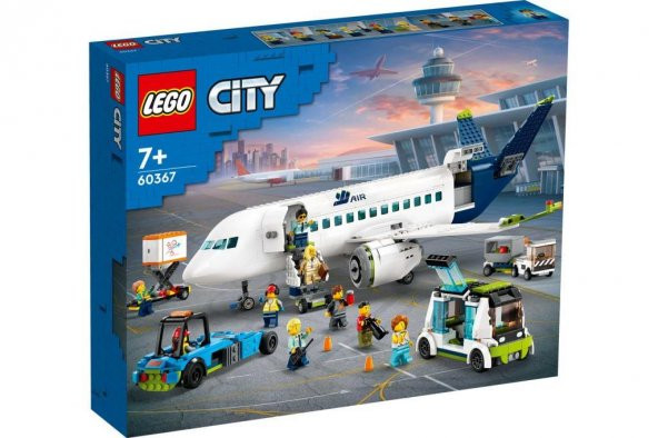 LEGO City 60367 Passenger Airplane ürün görseli 1