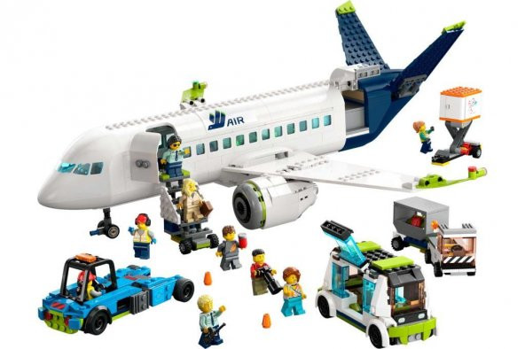 LEGO City 60367 Passenger Airplane - Resim 3