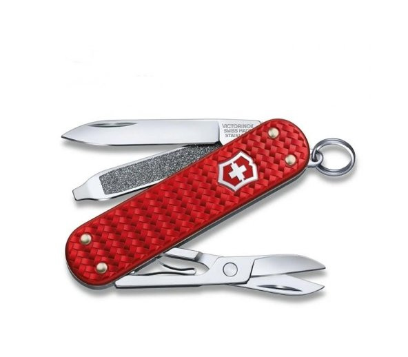 Victorinox 0.6221.401G SD Alox Kırmızı 58mm Çakı ürün görseli 1
