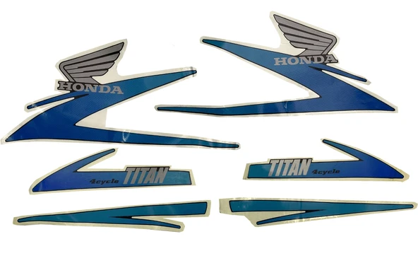 Honda Titan 2000 Siyah Etiket Takımı Orjinal ürün görseli 1