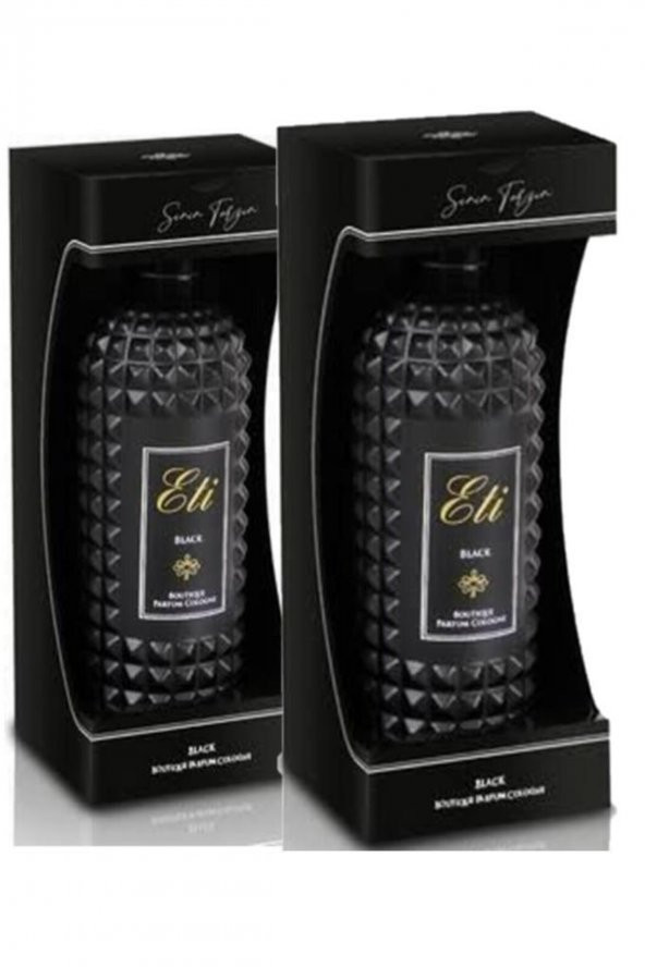 Eti Meşhur Parfümlü Kolonya (black) 300 Ml 2 Adet ürün görseli 1