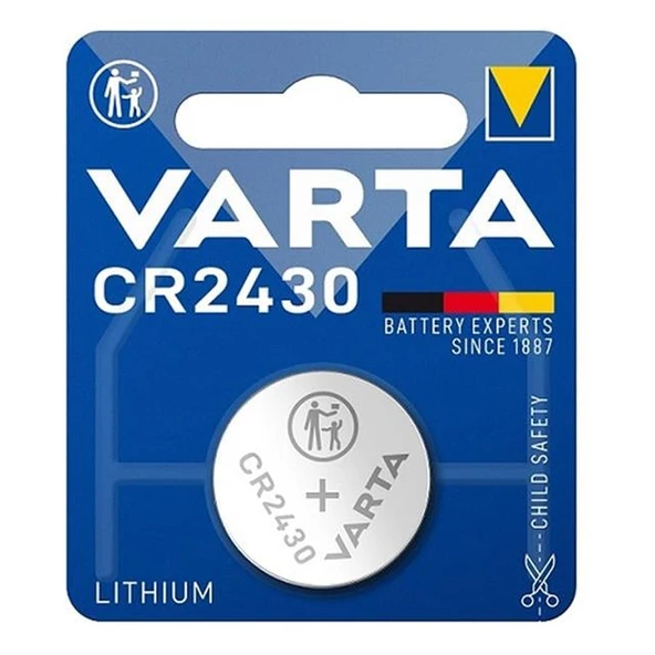 Varta CR2430 3 Volt Lityum Pil Tekli - Resim 3