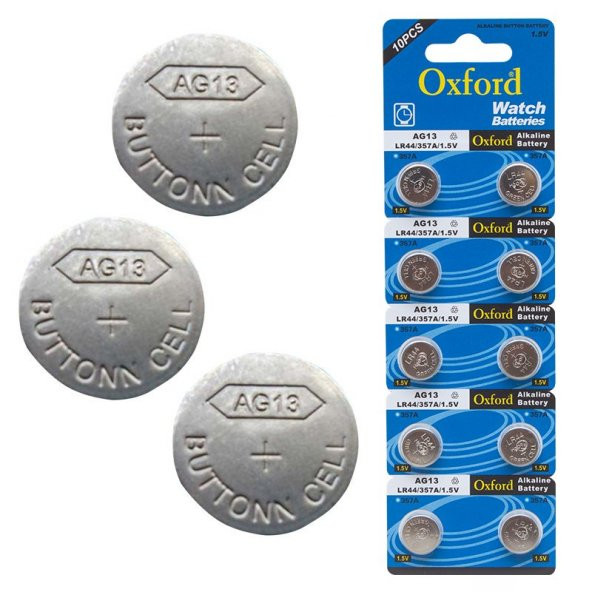 Beston Alkalin AG13/357 LR44 Düğme Pil (10'Lu Paket)  BST-LR44 ürün görseli 1