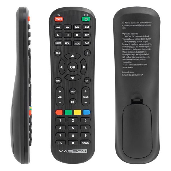Magbox Dragon Luna 2020 Serisi LM'li Tv Özellikli Akıllı Uydu Kumandası ürün görseli 1