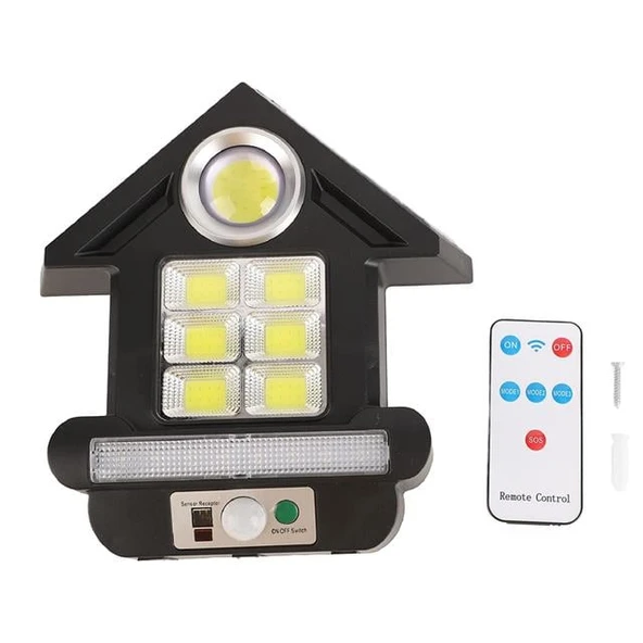 Powermaster CL-S180 Solarlı Kumandalı Sensörlü Kapı Aydınlatması - Resim 11