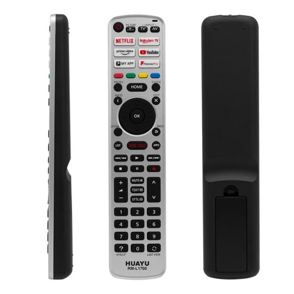 Huayu RM-L1700 Panasonic Netflix-Youtube-Prime Video-Rakuten Tuşlu Lcd-Led Tv Kumanda ürün görseli 1