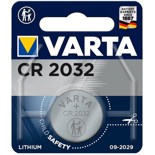 Varta CR 2032 3 Volt Tekli Lityum Pil ürün görseli 1