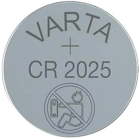 Varta CR 2025 3 Volt Tekli Lityum Pil - Resim 8