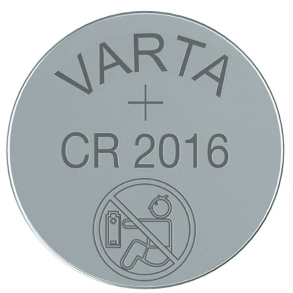 Varta CR 2016 3 Volt Lityum Tekli Pil - Resim 6