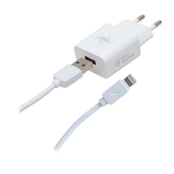 Powerway X-907 5 Volt 2000 Ma Hızlı Şarj Başlık Adaptörü - İphone Kablo ürün görseli 1