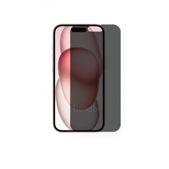 iPhone 15 Mat Hayalet Ekran Koruyucu Yandan Görünmeyen Film ürün görseli 1
