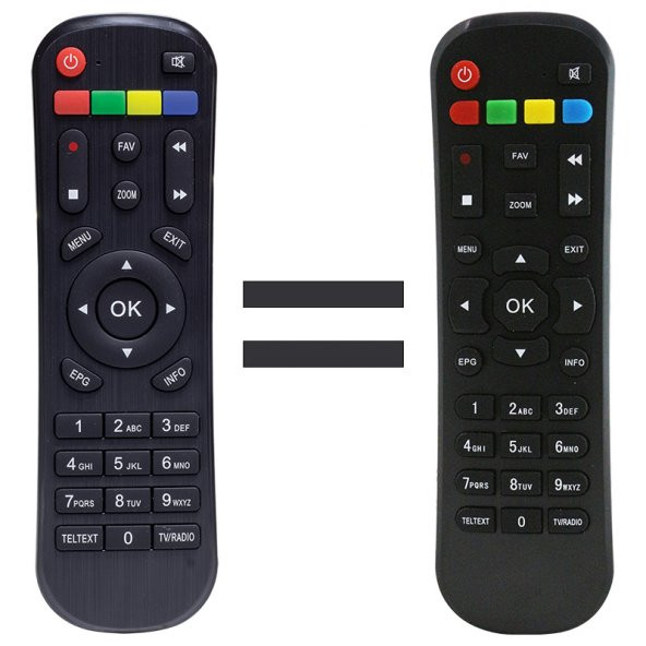 Kawai KW 6850 - KW 6950 - KW 8400 / Polsat PLZ-14923 / Kennon Mini HD Uydu Kumandası ürün görseli 1