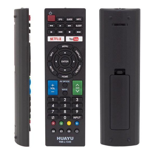 Sharp RM-L1346 Lcd Netflix Lcd Led Tv Kumandası ürün görseli 1