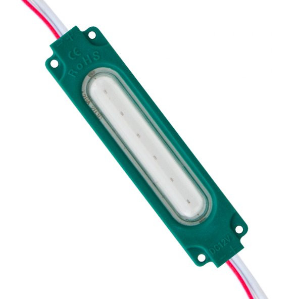 Powermaster 12 Volt 2 Watt Yeşil Modül Led (68X16 Mm) ürün görseli 1
