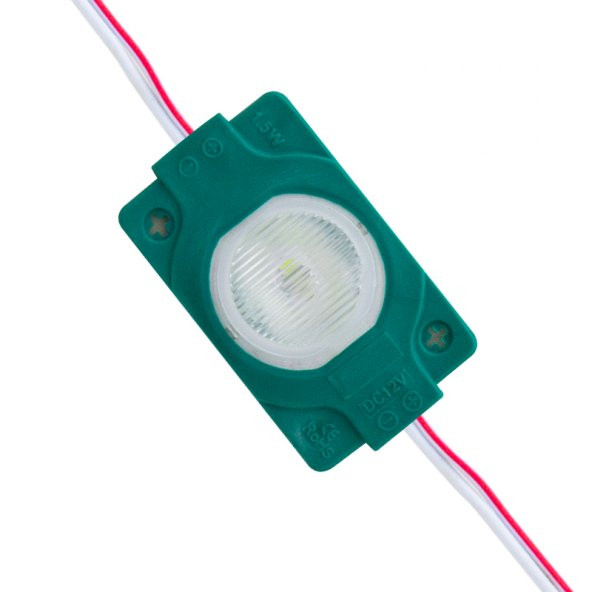 Powermaster 12 Volt 1.5 Watt 40*30 Yeşil 3030 Modül Led ürün görseli 1